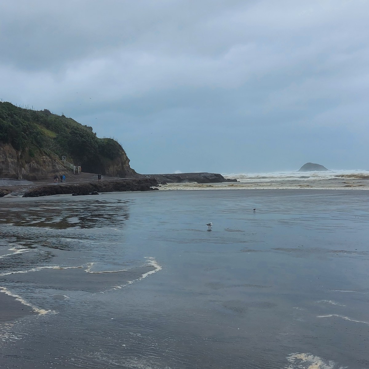 Muriwai Beach During Cyclone Dovi, Auckland / Tāmaki&nbsp;Makaurau