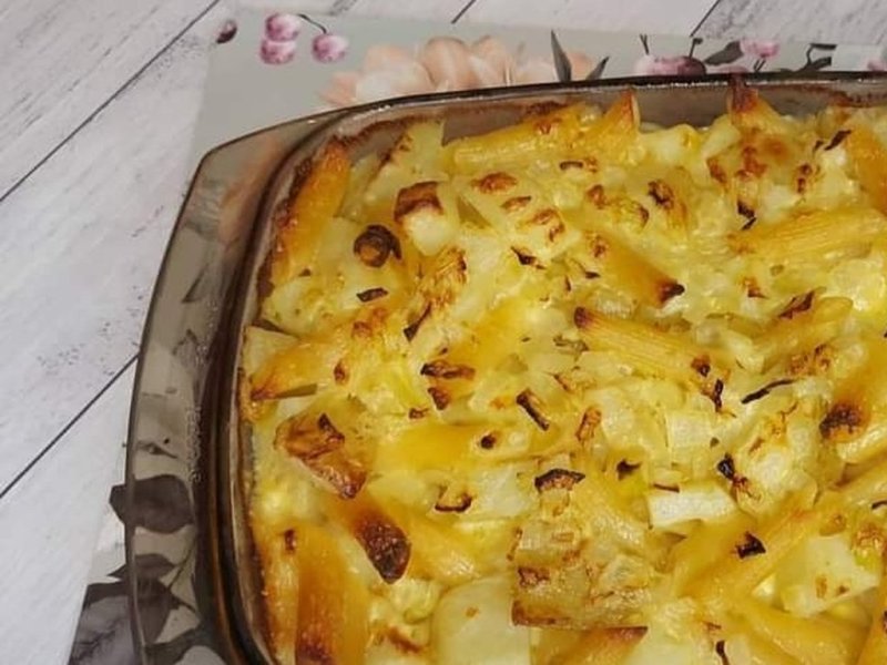 Creamy Potato and Pasta&nbsp;Bake