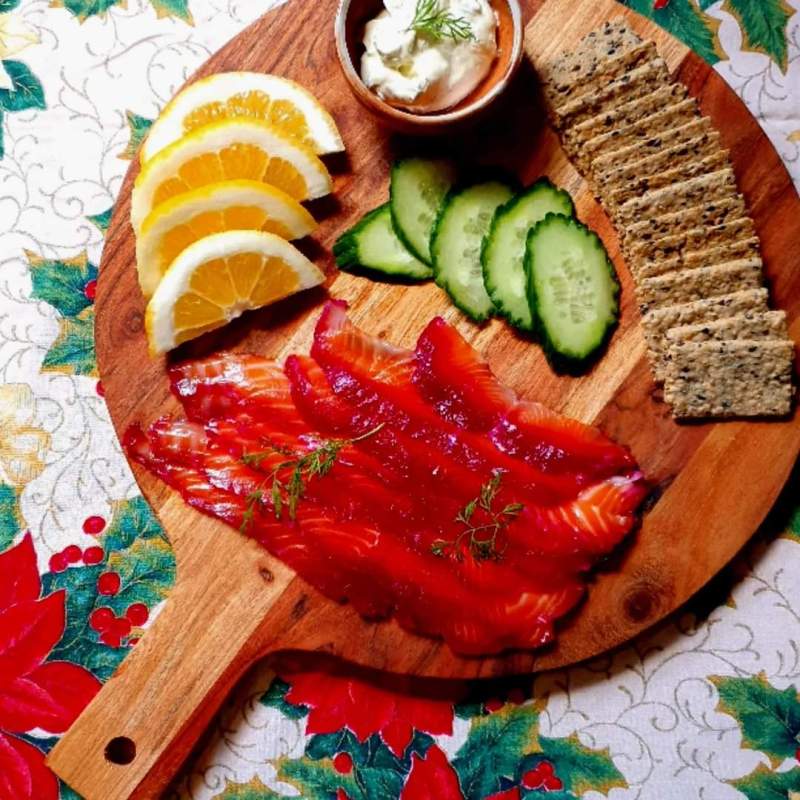 Festive Cured Salmon&nbsp;Gravlax