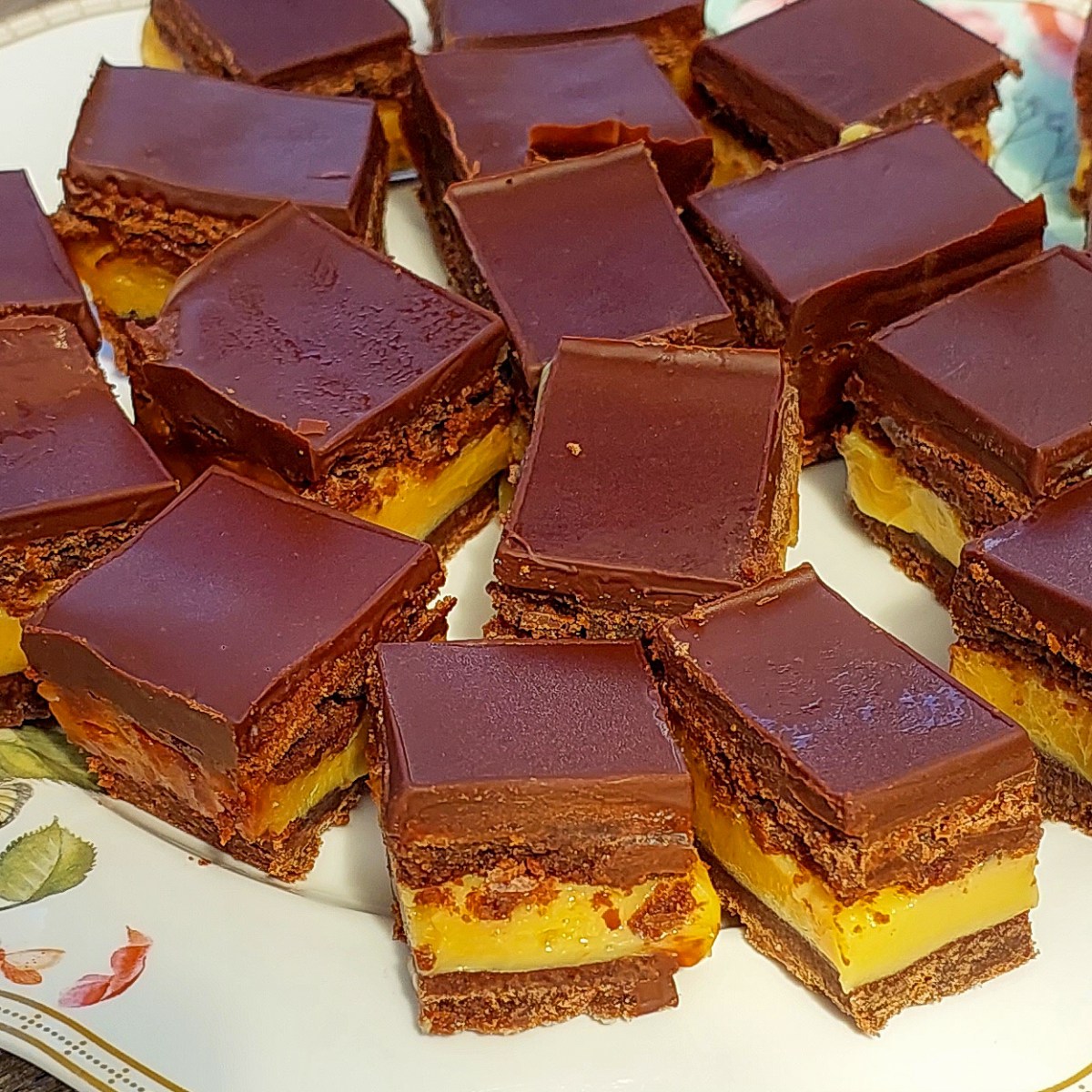 Chocolate Caramel Square