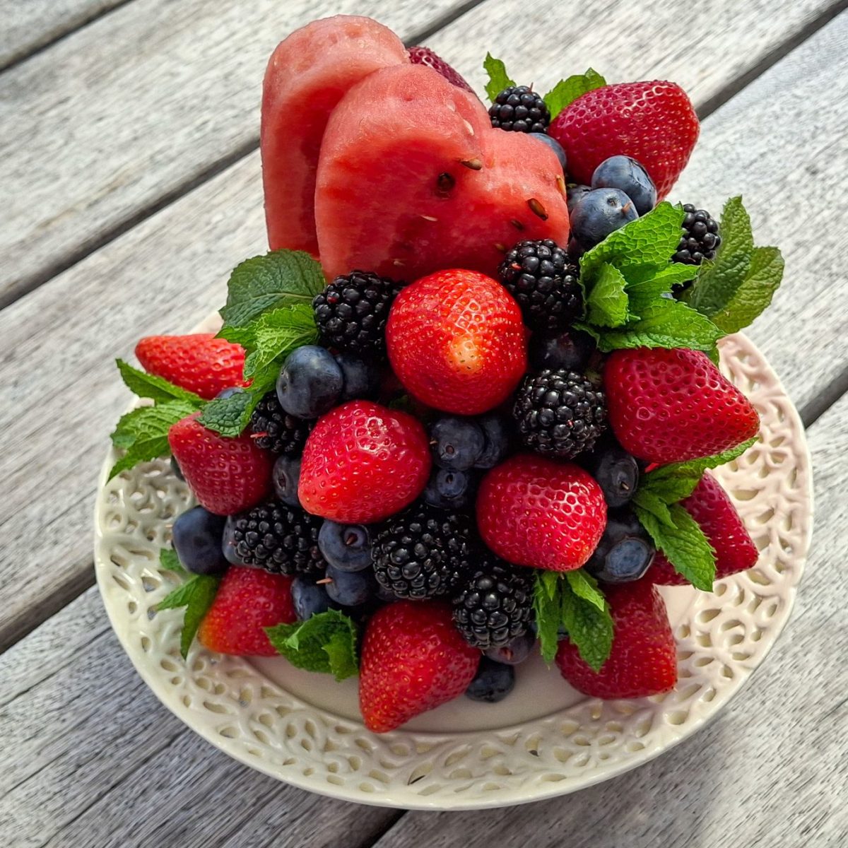 Fresh, Fun, and Fruity: Watermelon Berry&nbsp;“Cake”
