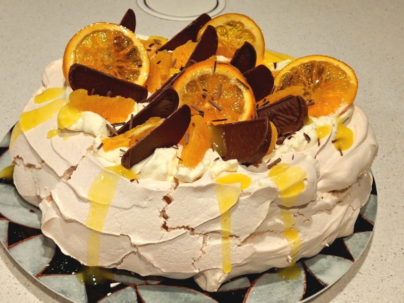 Jaffa Pavlova: A Chocolate Orange Twist on a Kiwi&nbsp;Classic
